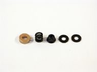 HPI 87042 SAVAGE  - SPRING 4.9X8X7MM AND WASHER 4.3X10X1.0MM (HEX HOLE/BLACK) SET